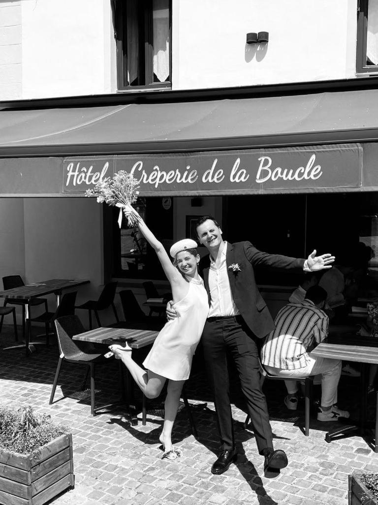 Auberge De La Boucle Moisson Exterior foto