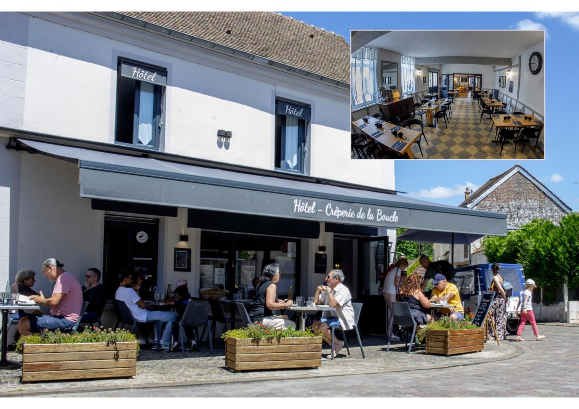 Auberge De La Boucle Moisson Exterior foto