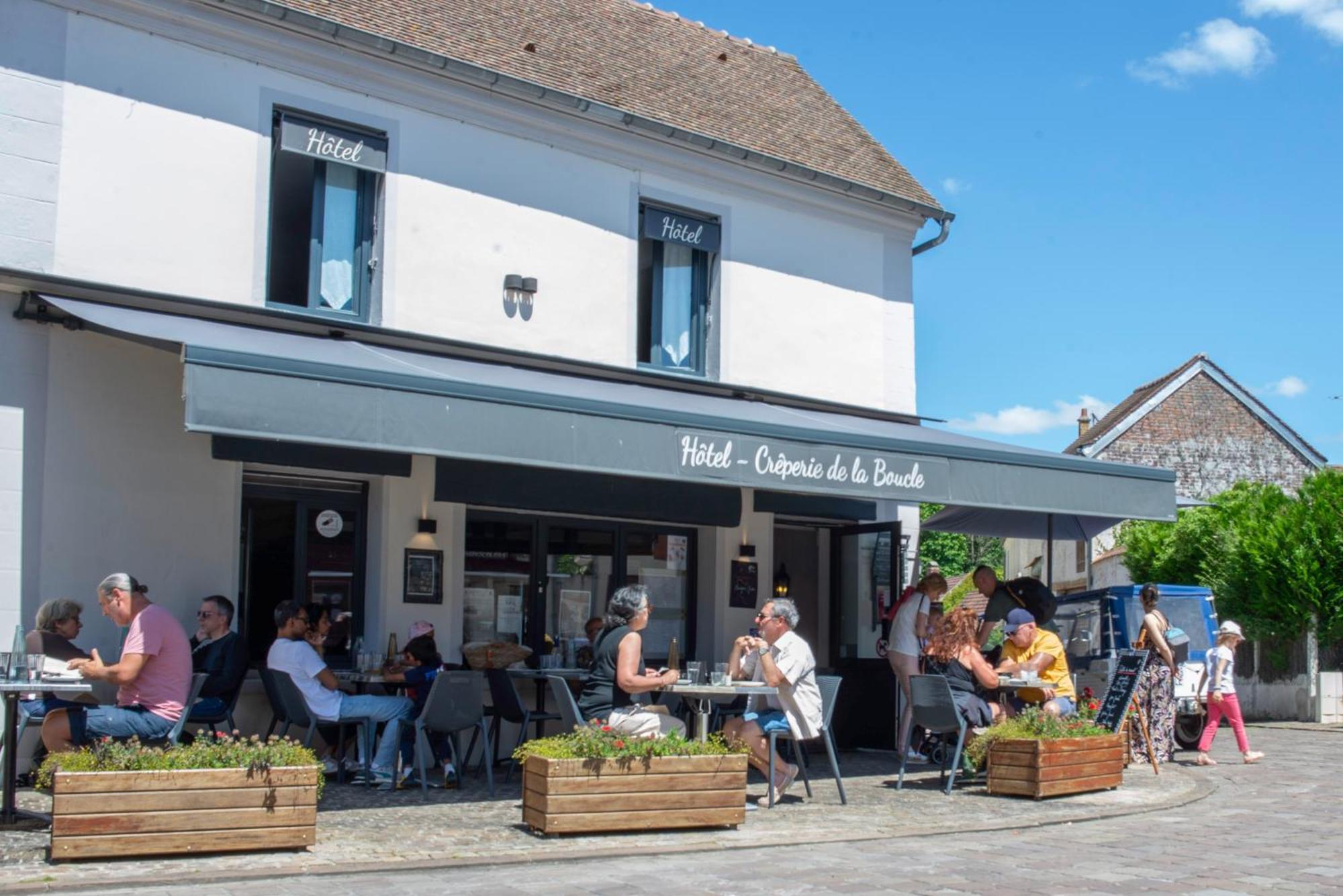 Auberge De La Boucle Moisson Exterior foto